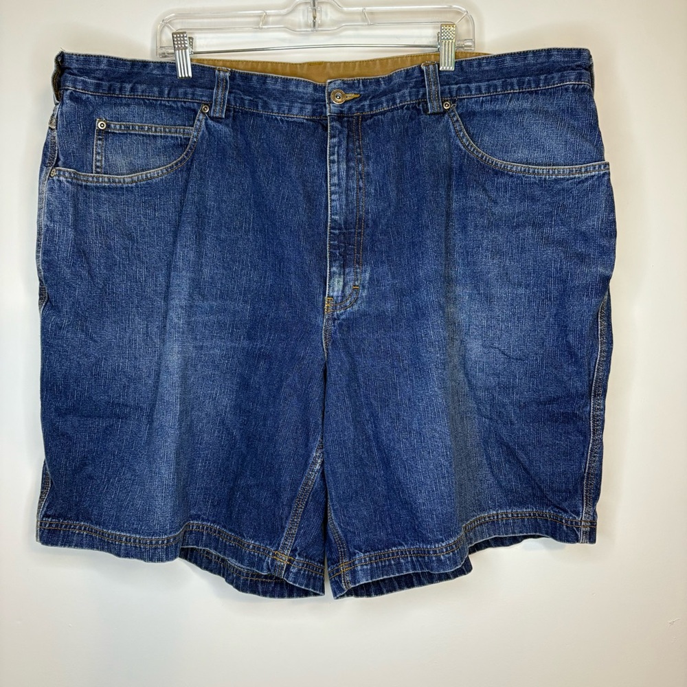 Duluth Trading Co Men’s Blue Denim Jean Shorts Size 48 100% Cotton